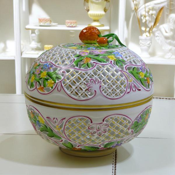 楽天市場】ヘレンド ファンタジー ボンボニエール(6211/C) 送料込み