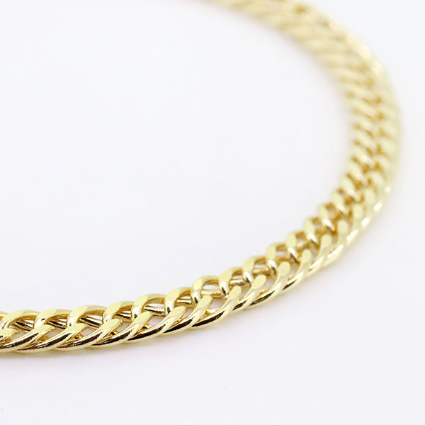 楽天市場】喜平 ブレスレット k18 メンズ チェーンブレスレット 中空