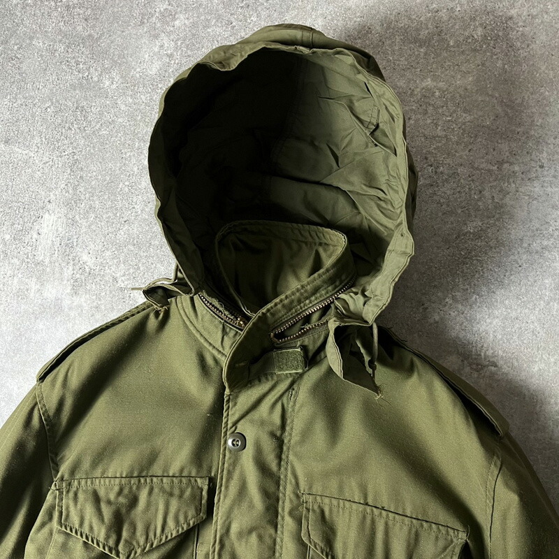 楽天市場】70s US ARMY 米軍実物 M-65 フィールド ジャケット S-R 3rd