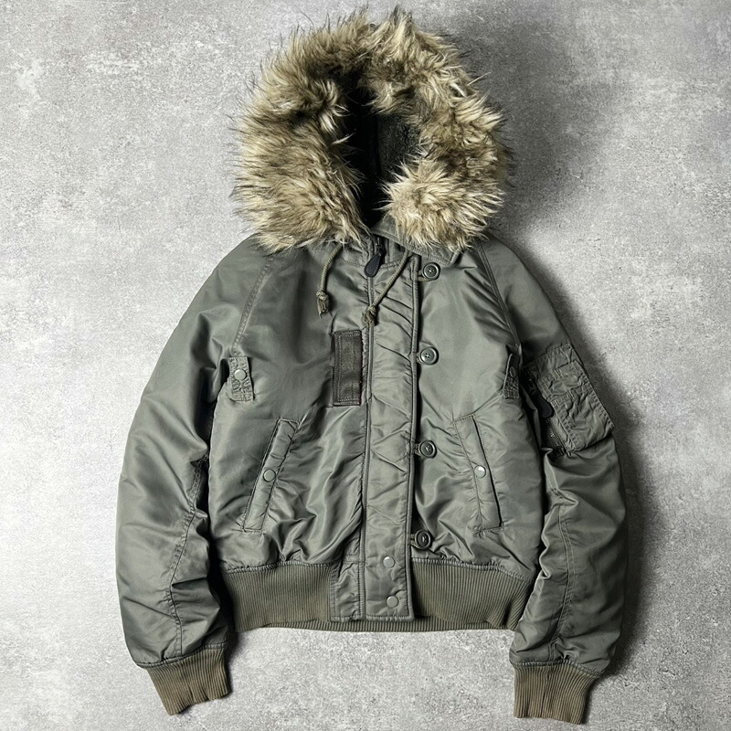 楽天市場】DENIM&SUPPLY RALPH LAUREN 中綿入り N-2B フライト