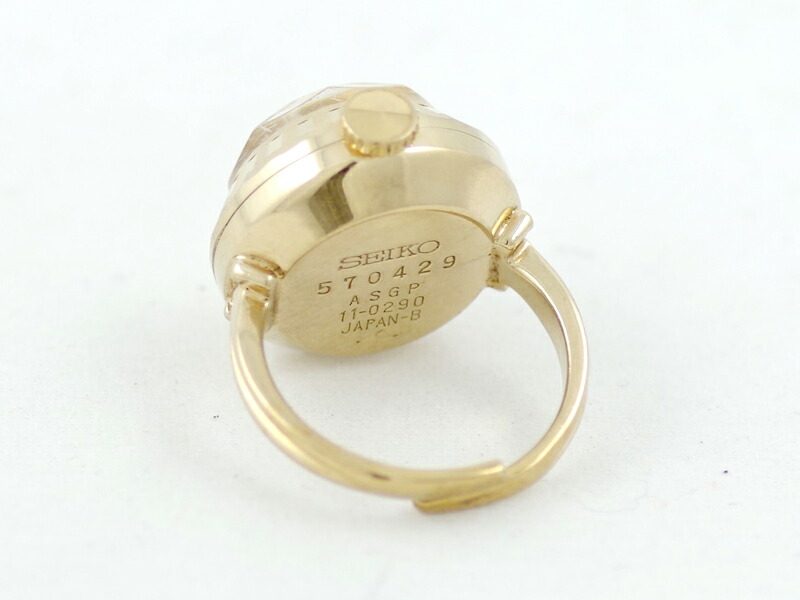 楽天市場】SEIKO セイコー リングウォッチ カットガラス 11-0290