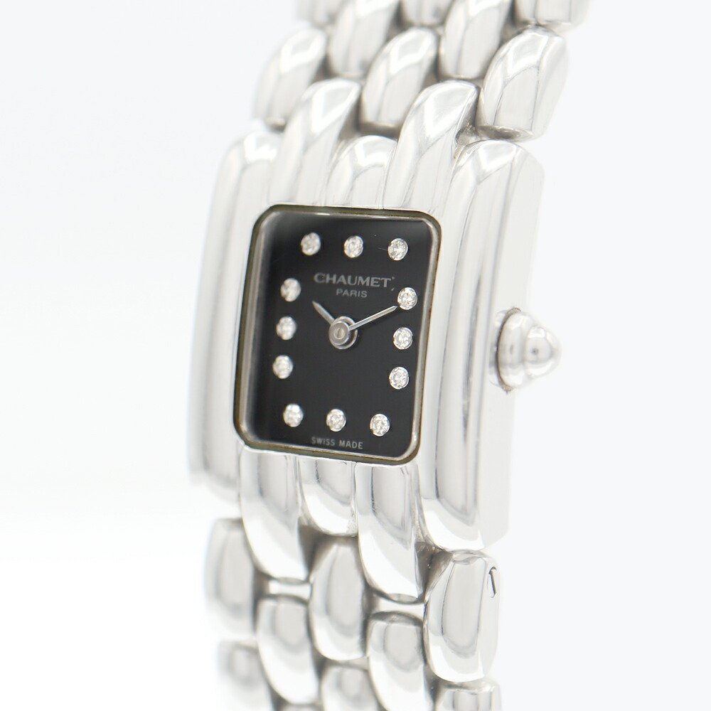 楽天市場】電池交換済 CHAUMET ショーメ ケイシス 12Pダイヤ