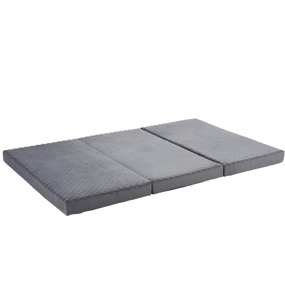 楽天市場】マットレス 折りたたみ 三つ折り シングル セミダブル