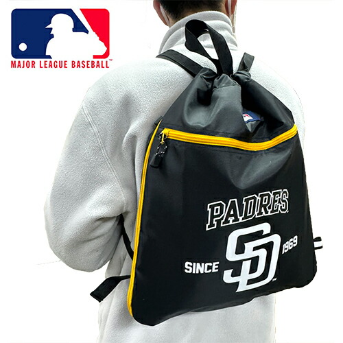楽天市場】KT【MLB公式 ナップサック SD パドレス YE】リュック