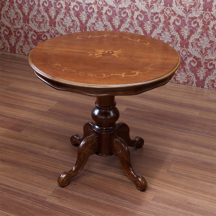 楽天市場】イタリア製 象嵌 ダイニングテーブル 艶無しテーブル