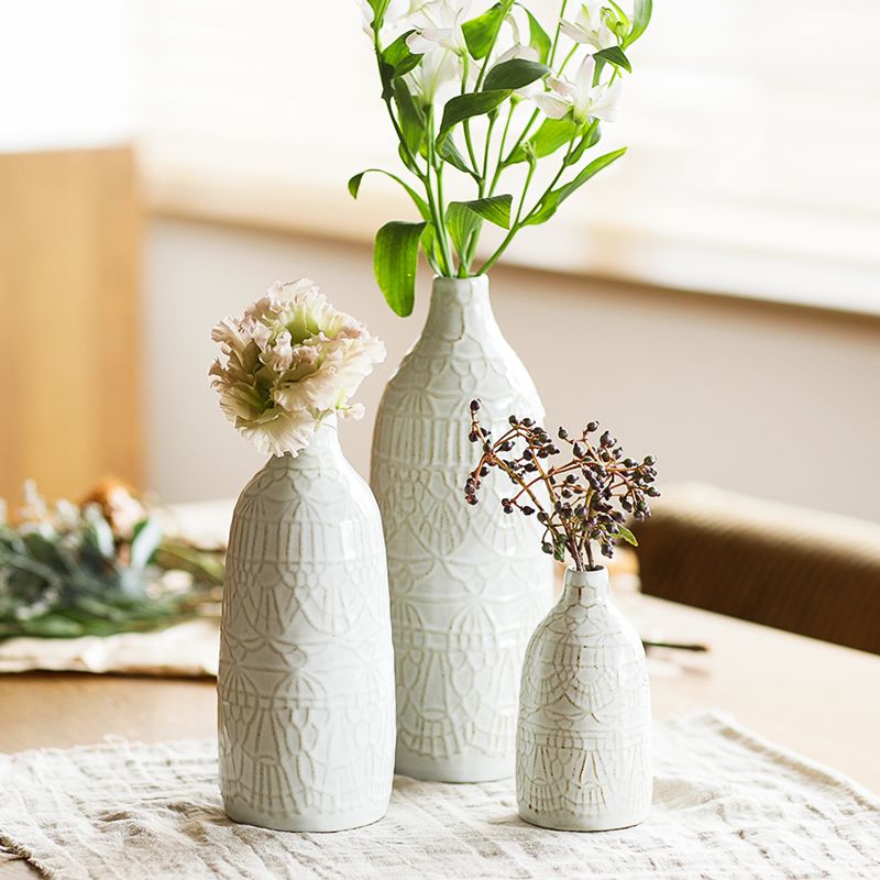 楽天市場】フラワーベース 花瓶 一輪挿し 波佐見焼 Doily Sサイズ 北欧