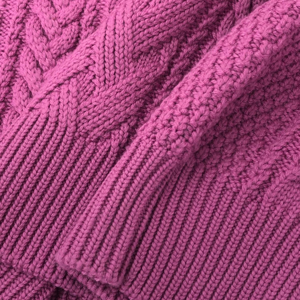 楽天市場】BATONER バトナー クルーネックケーブルニット サイズ:1 BN