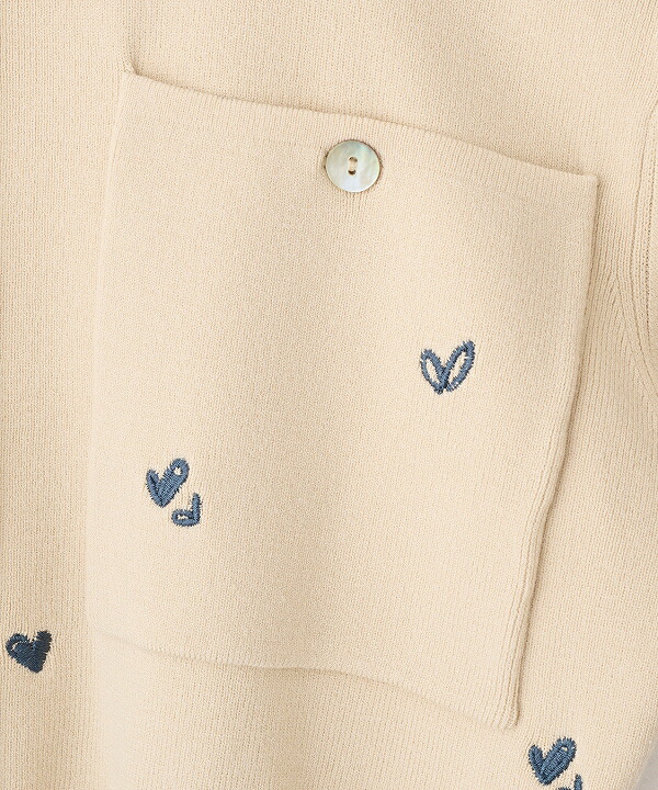 楽天市場】【土日も即日発送】COCODEAL ココディール 小花/ハート刺繍