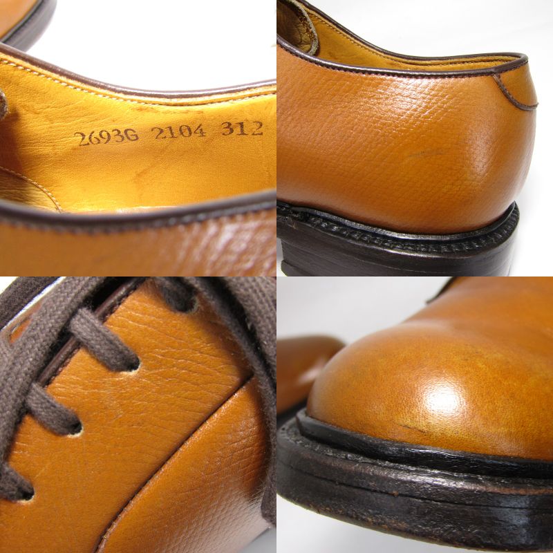 楽天市場】【中古】REGAL リーガル 24.5cm プレーントゥ 2104 グレイン