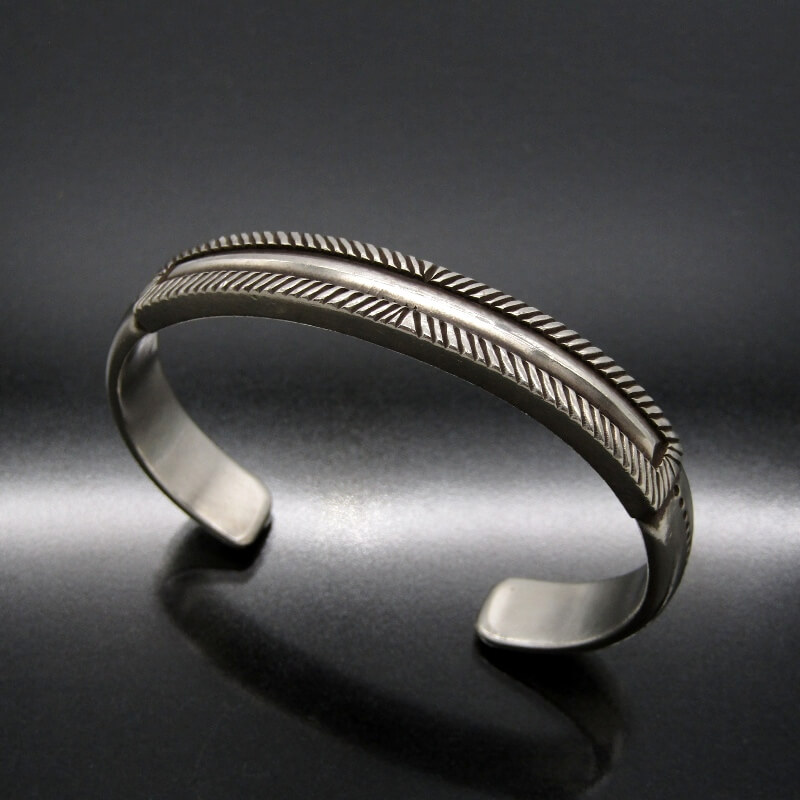 楽天市場】【中古】Calvin Martinez ナバホ族 バングル スタンプワーク