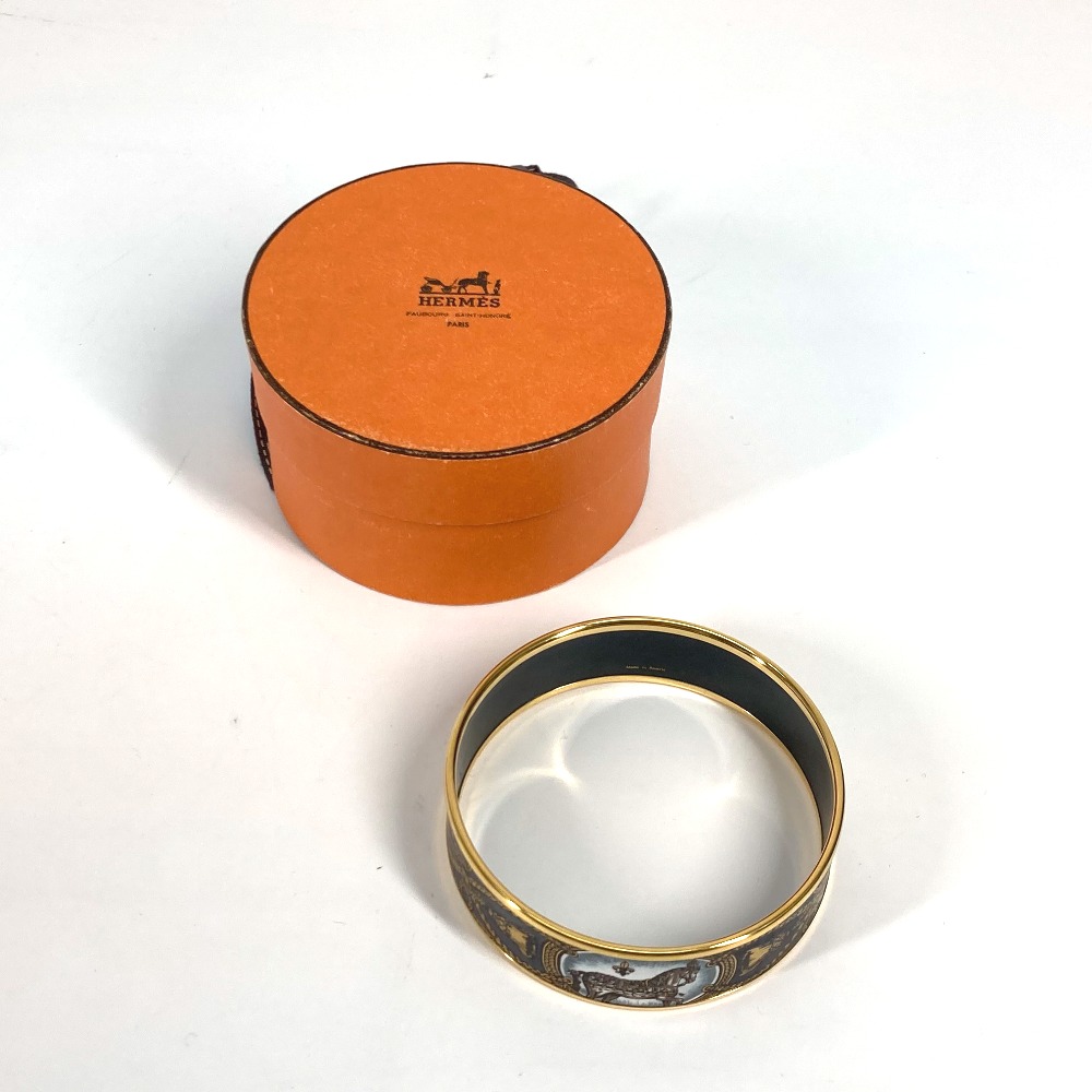 楽天市場】HERMES エルメス 馬 ホース エマイユ GM ブレスレット