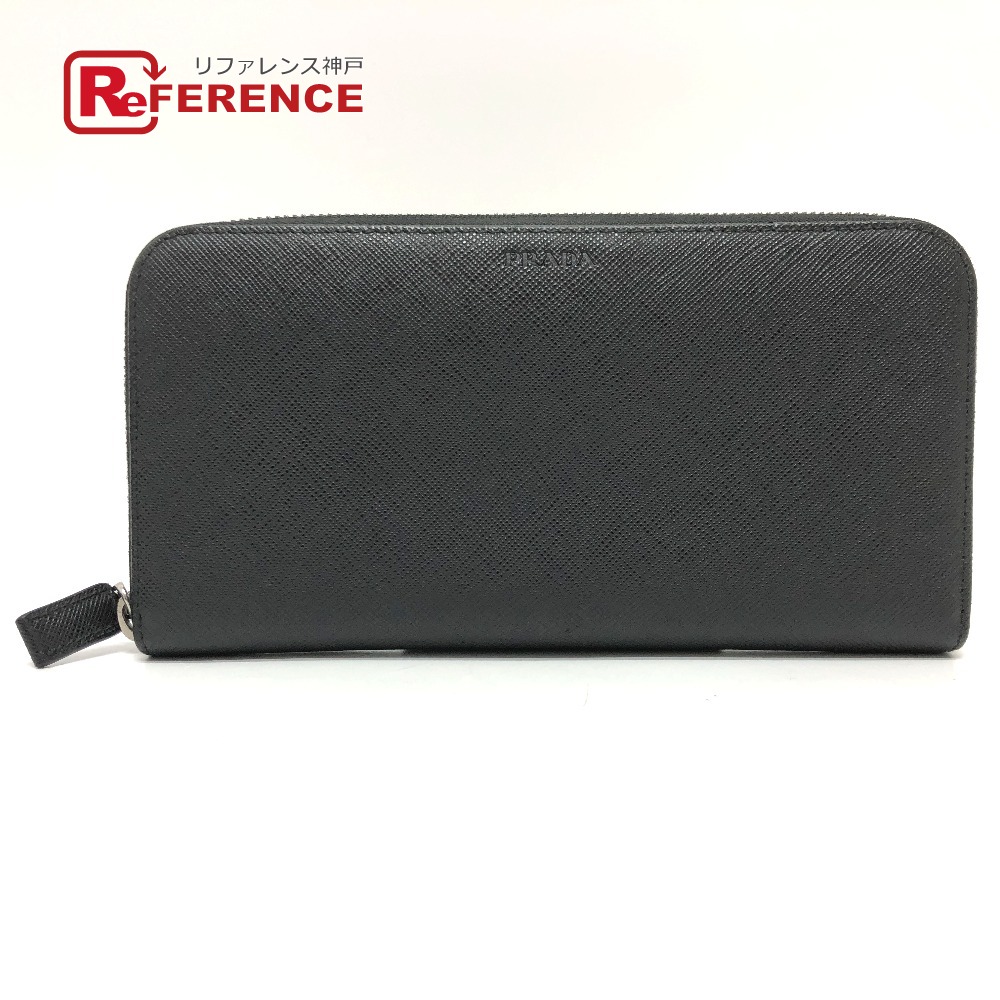 楽天市場】PRADA プラダ 2ML317 ロゴ ラウンドファスナー 財布 長財布