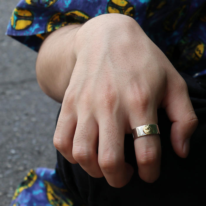 楽天市場】TADY&KING平打ちリングK18ウルフ : TADY＆KING楽天市場店