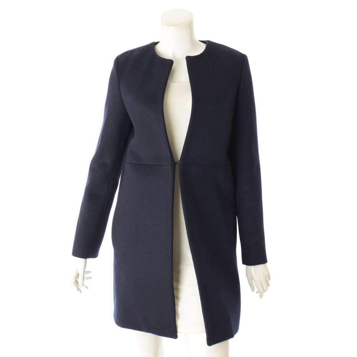 楽天市場】【ヨーコチャン】YOKO CHAN ノーカラー ロングコート YCC