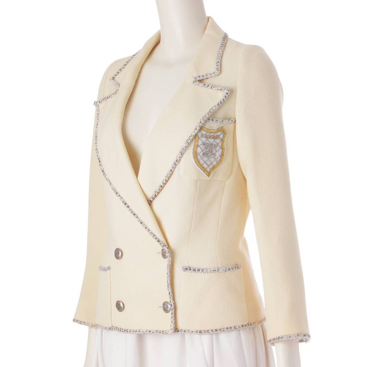 楽天市場】【シャネル】Chanel 05C ココマーク レア ウール エンブレム