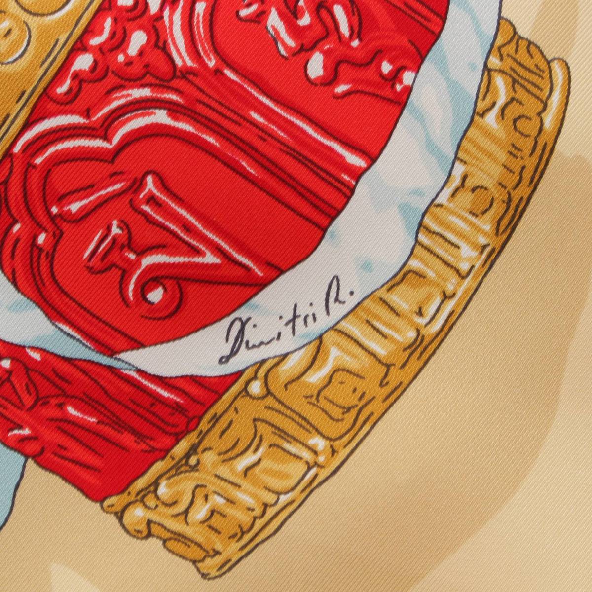 楽天市場】【エルメス】Hermes 小売り カレ90 PRIERES AU VENT 風の中