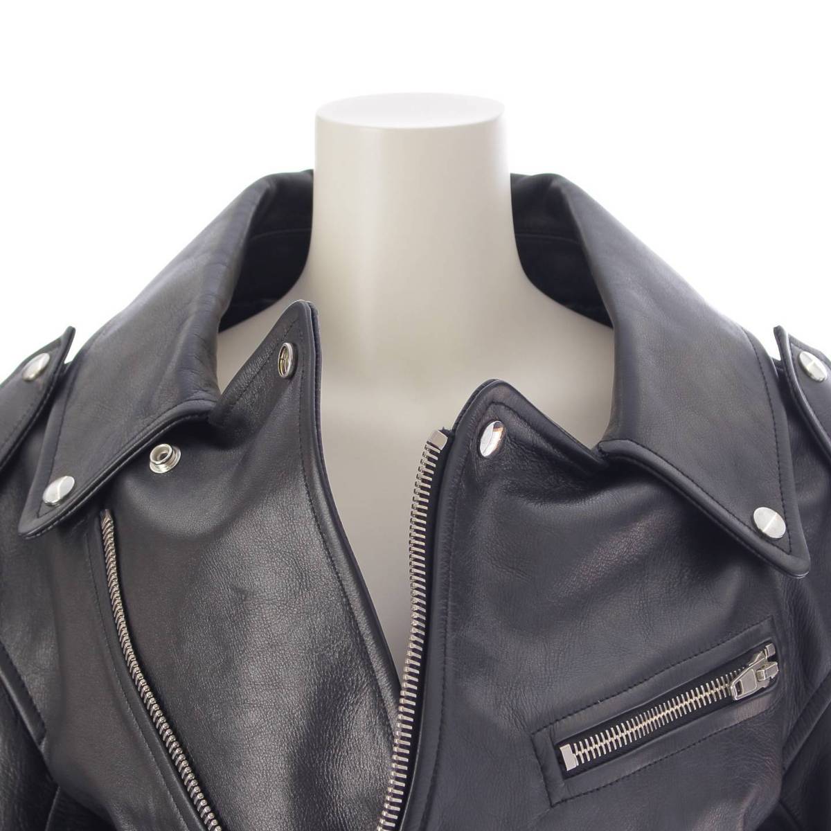 楽天市場】バレンシアガ BALENCIAGA 18SS レザー スウィングバイカー