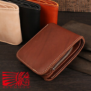 楽天市場】REDMOON レッドムーン ショートウォレット/二つ折り革財布