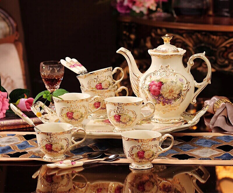 楽天市場】A026899西洋ティー・コーヒーカップセット カップ6客セット