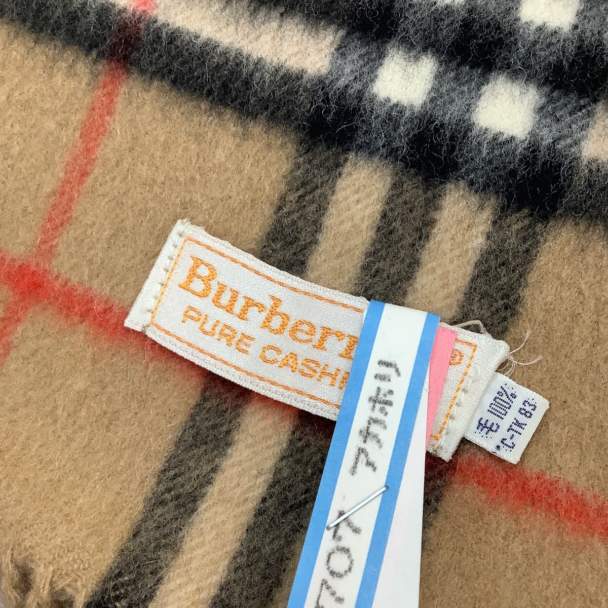 楽天市場】♪♪【中古】Burberrys バーバリーズ マフラー カシミヤ100