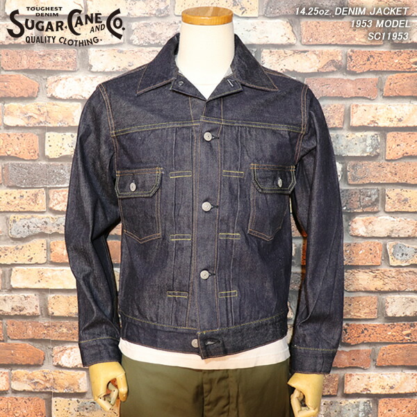 楽天市場】SUGAR CANE シュガーケーン 14.25oz. DENIM JACKET 1953