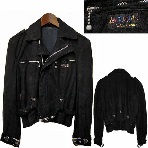 楽天市場】JOHNSONS LA ROCKA! 80s VINTAGE ラロッカ スエード レザー