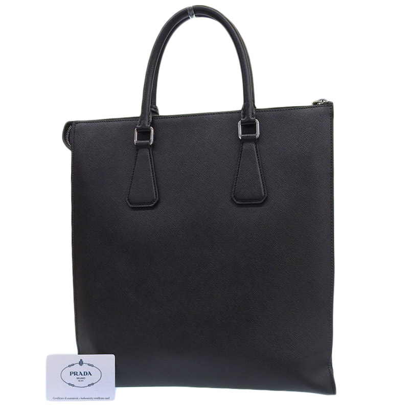 楽天市場】【中古】 プラダ PRADA トートバッグ ビジネスバッグ