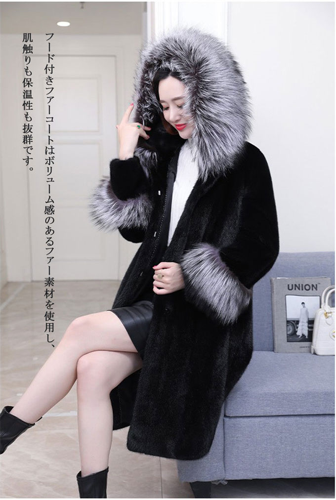 楽天市場】ファーコート レディース 毛皮コート ミンク レディース