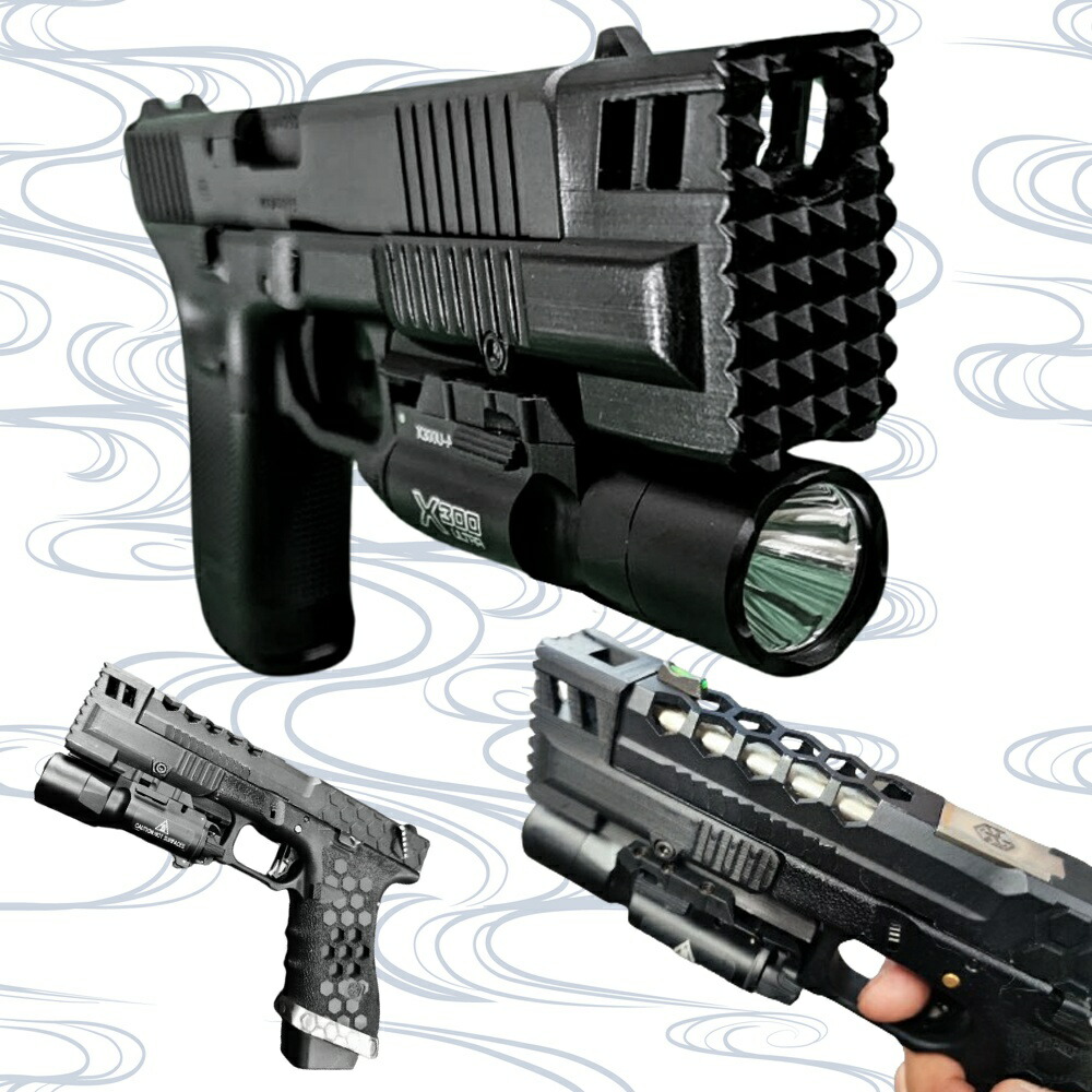 楽天市場】グロック G17 18 専用 ストライク コンペンセイター マルイ