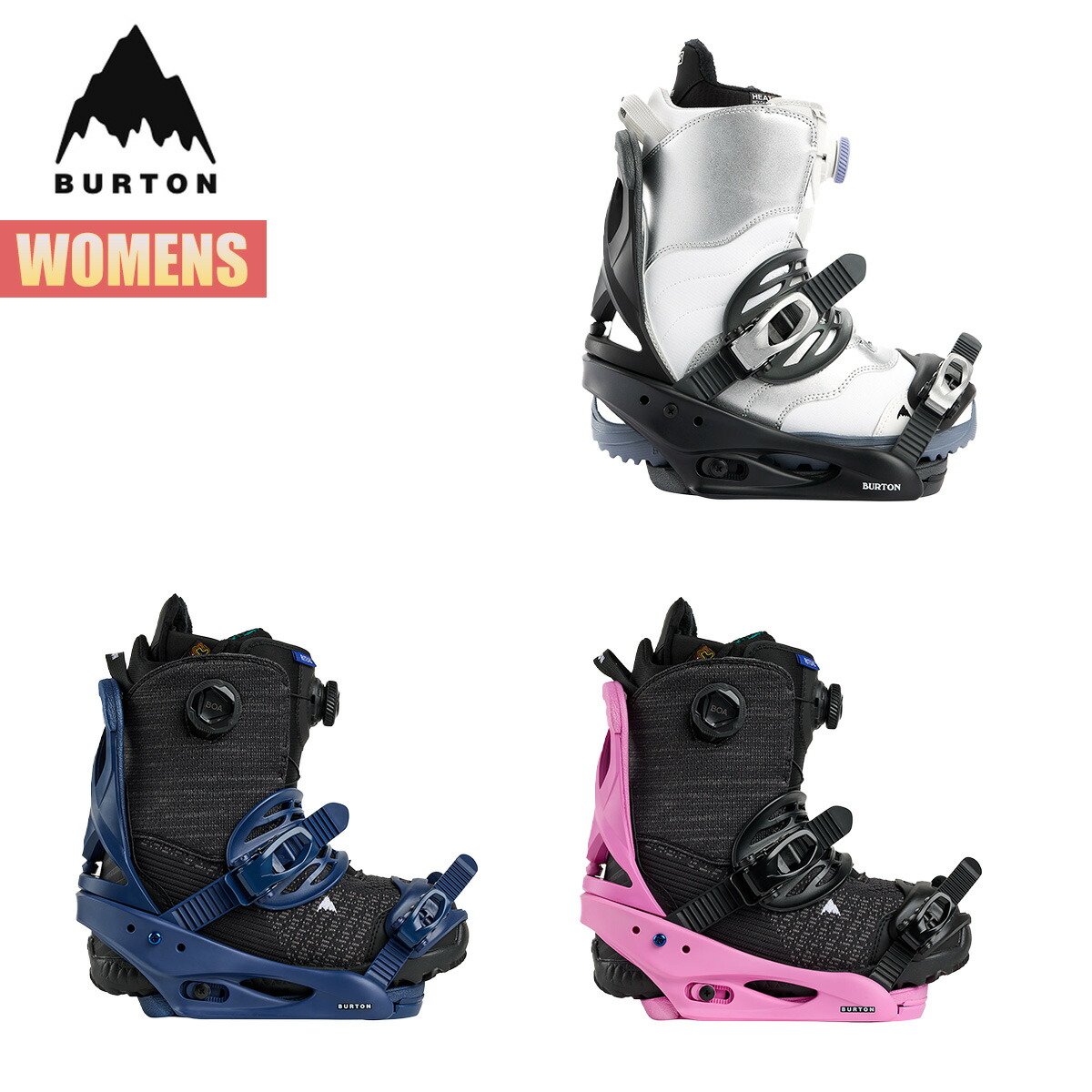 楽天市場】【3月1日限定P11倍】バートン ビンディング レディース 25