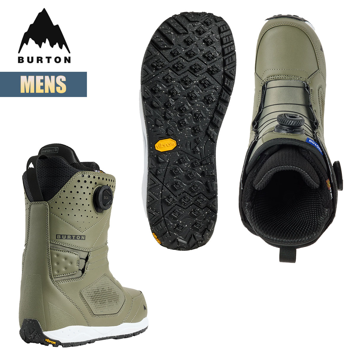 楽天市場】【3月1日限定P11倍】バートン スノーボードブーツ メンズ 25