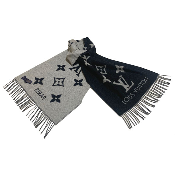 楽天市場】≪Brand new≫ LOUIS VUITTON SCARF CASHMERE REYKJAVIK