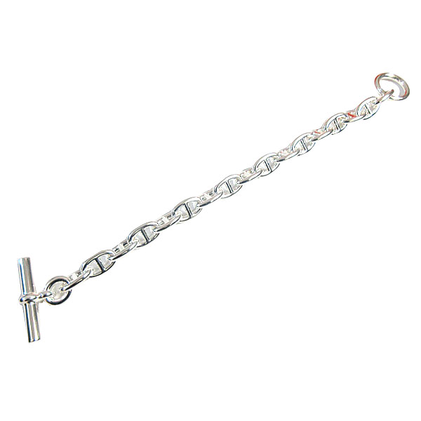 楽天市場】≪Brand new≫ HERMES Chaine d'ancre bracelet MM 17 links