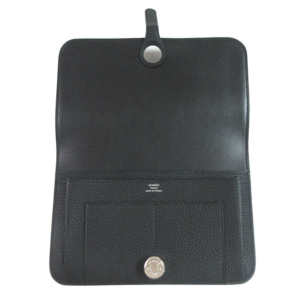 楽天市場】《Brand new》HERMES Dogon Duo GM Togo Black Silver