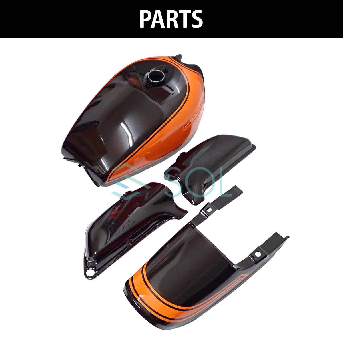 楽天市場】出荷締切18時 新品 Z1 Z2 750RS 火の玉 タンク カウル