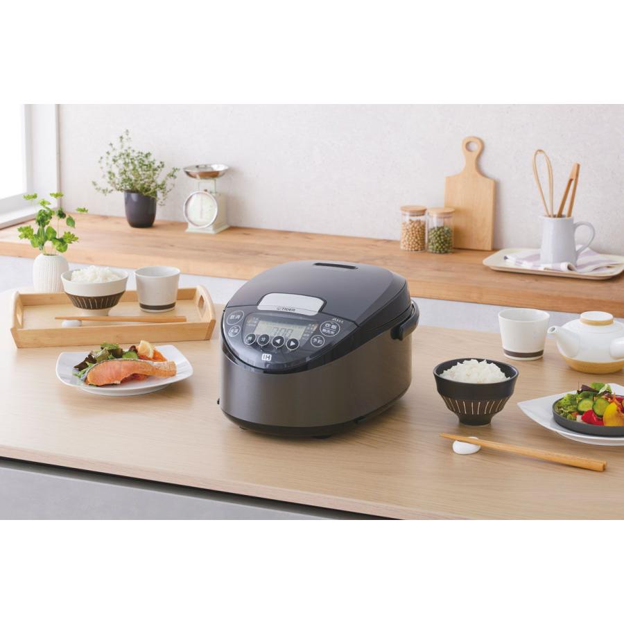 楽天市場】タイガー IH炊飯ジャー炊飯器 炊きたて 5.5合 ダークグレー