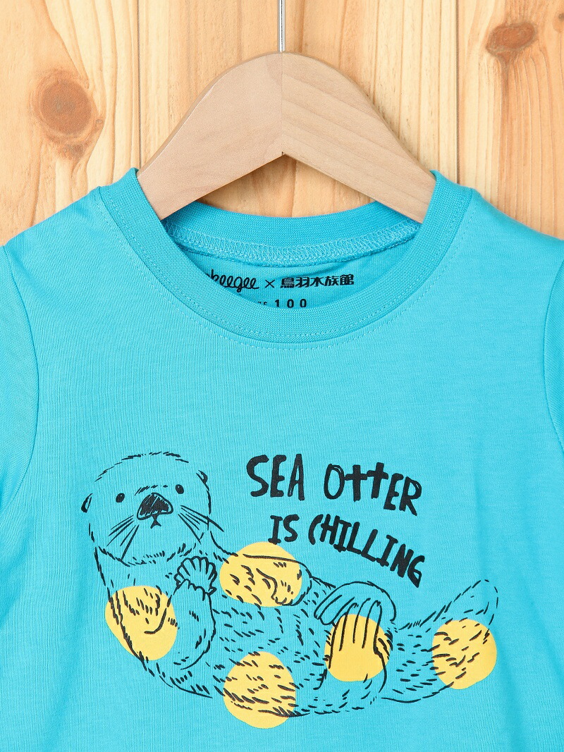 楽天市場】skeegee×鳥羽水族館 skeegee×鳥羽水族館ラッコTシャツ