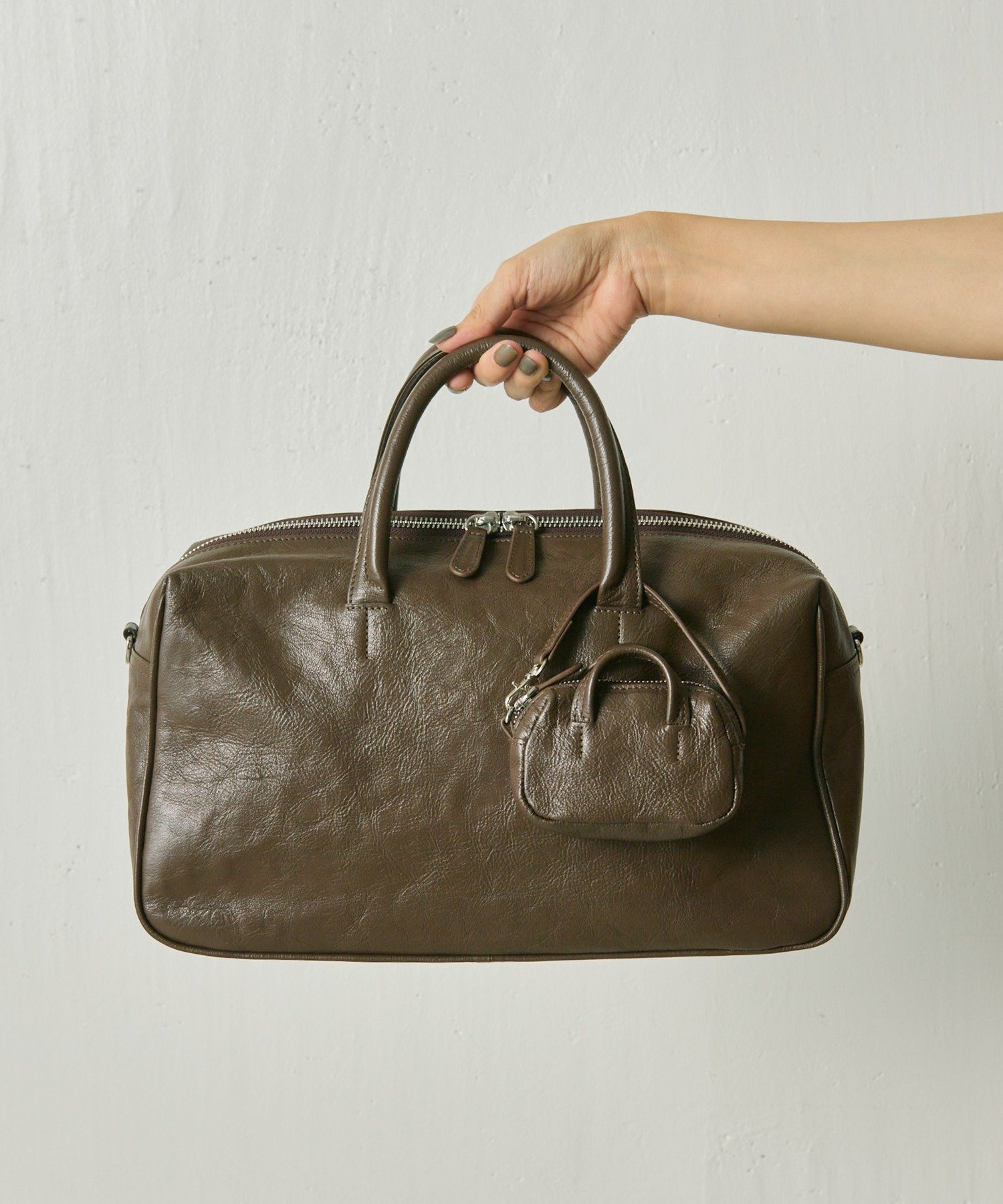 ear PAPILLONNER｜《バッグ型チャーム付き!》セットボストンバッグ