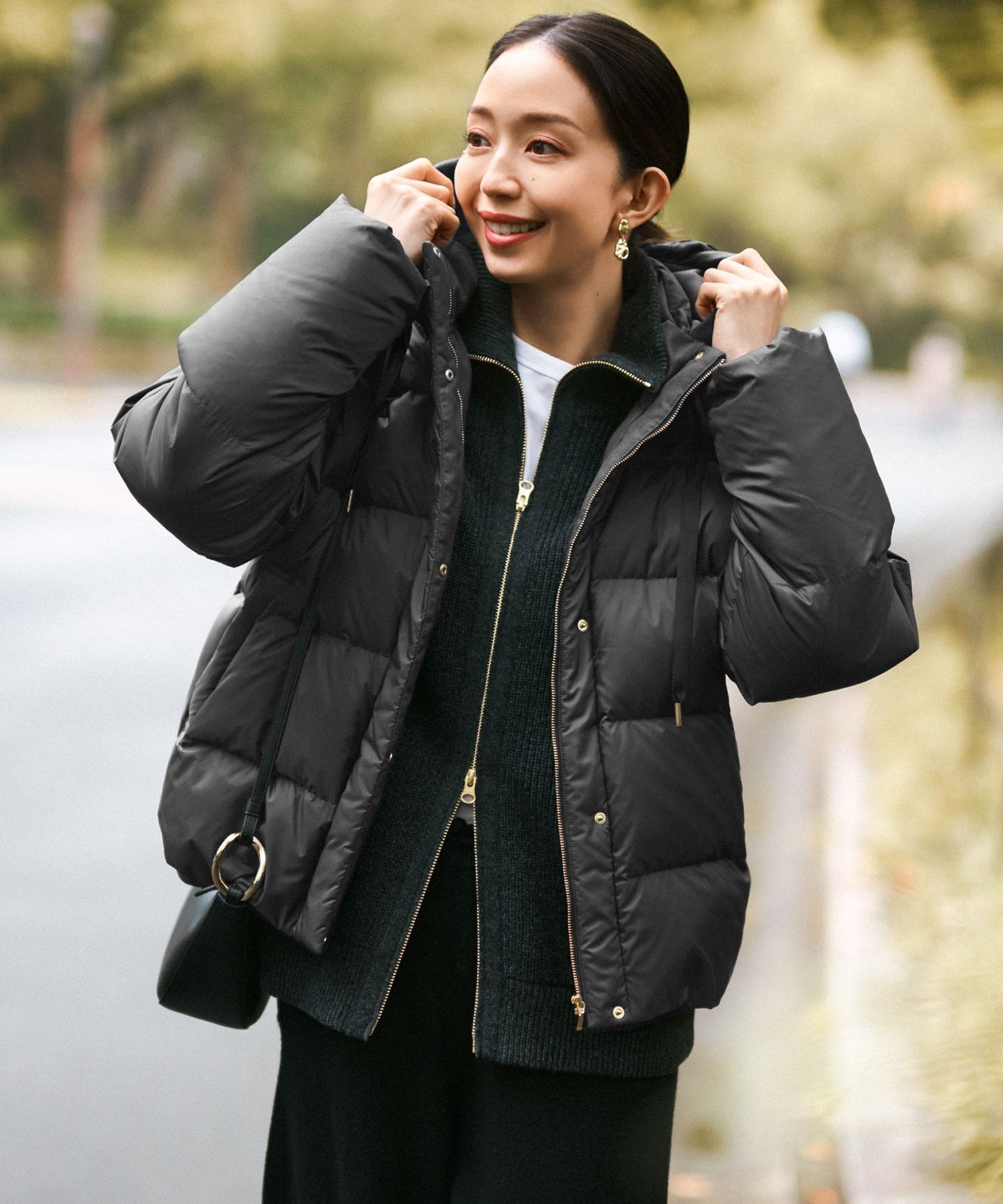 23区｜【洗える/撥水加工】シレータフタ コンパクト ダウンコート