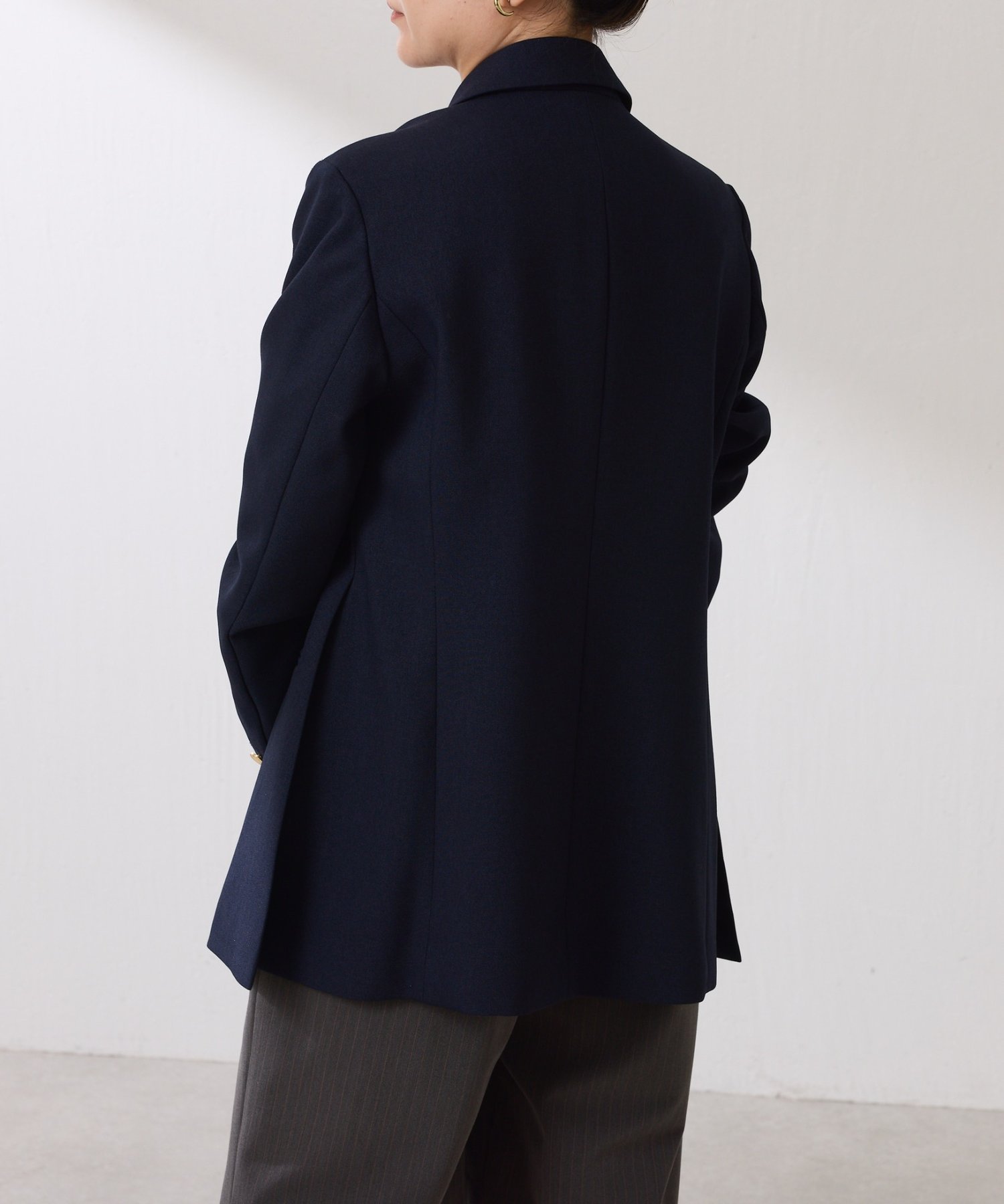 COLLAGE GALLARDAGALANTE｜ウールライクダブルジャケット | Rakuten