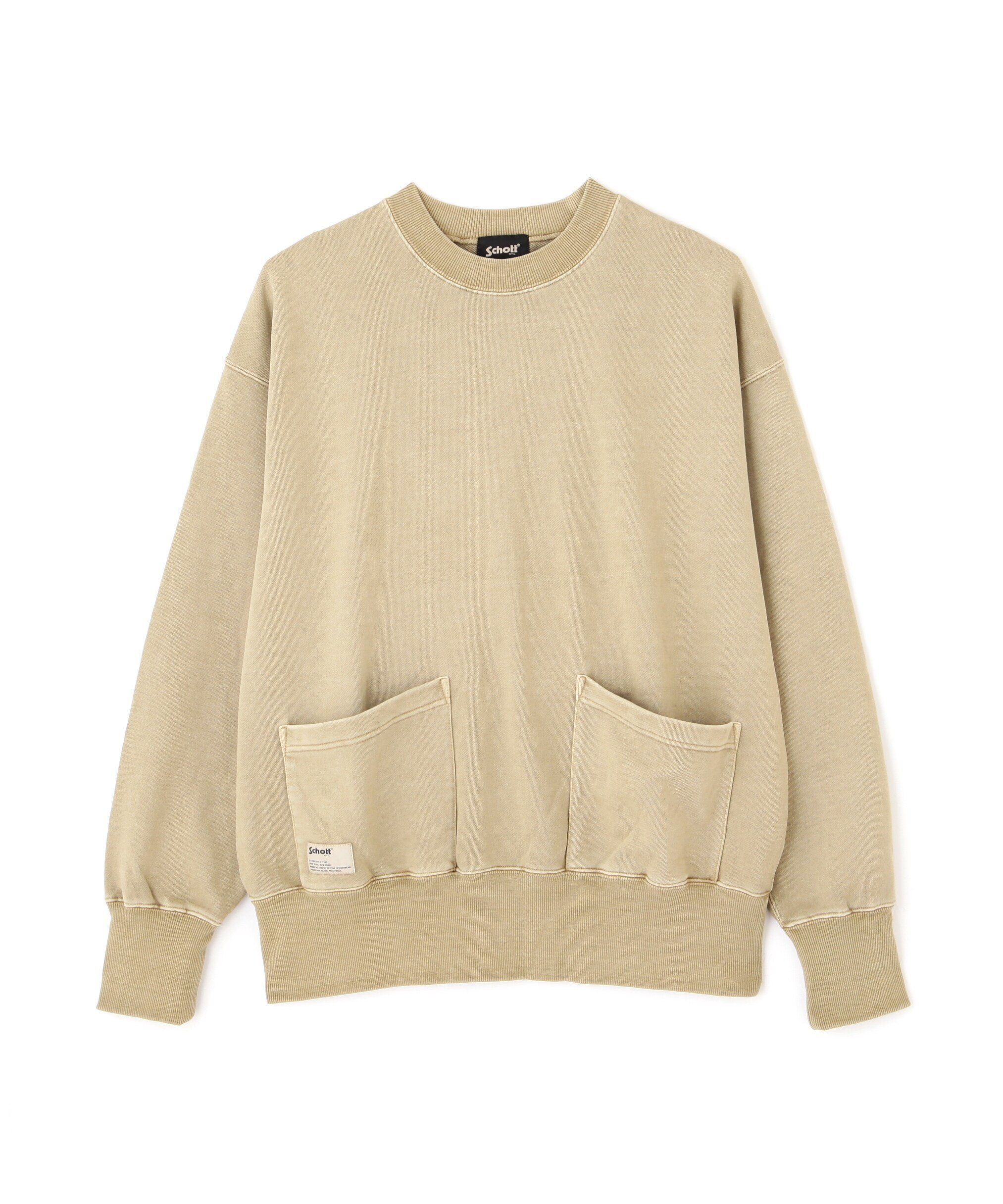 Schott｜SOUVENIR CREW SWEAT/スーベニア クルースウエット 顔虎
