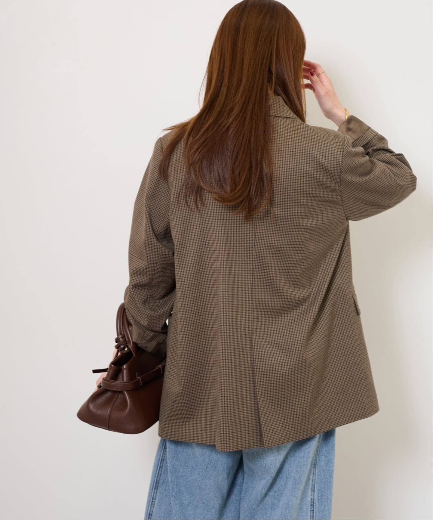 JOURNAL STANDARD relume｜ダブルフロントチェックジャケット