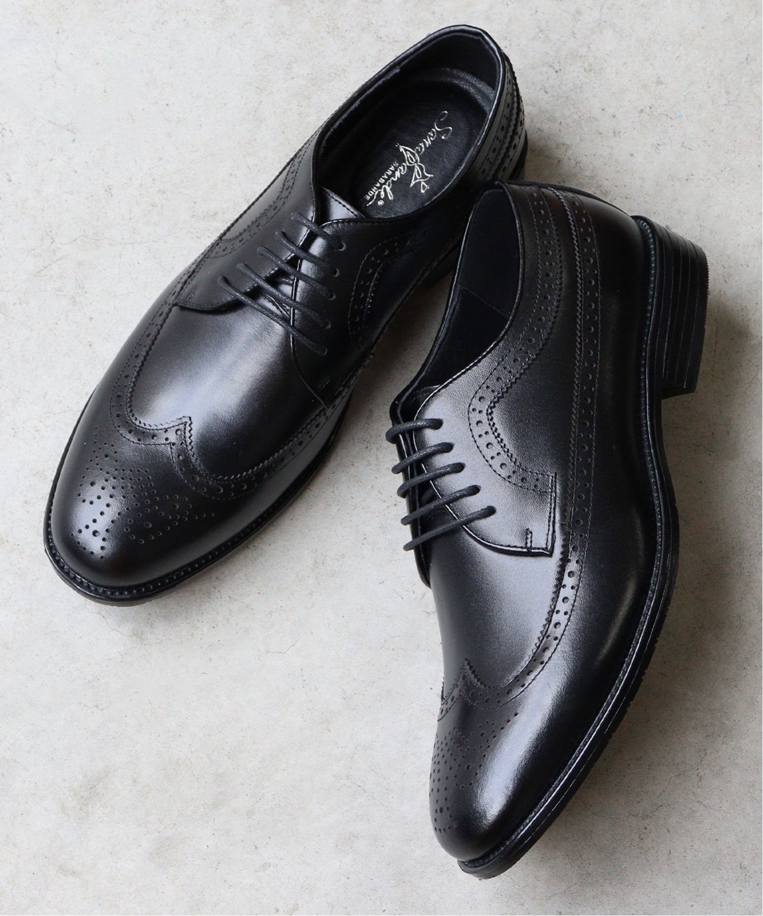 SFW｜【本革】メンズ ビジネス オフィスカジュアル 外羽根ウィング