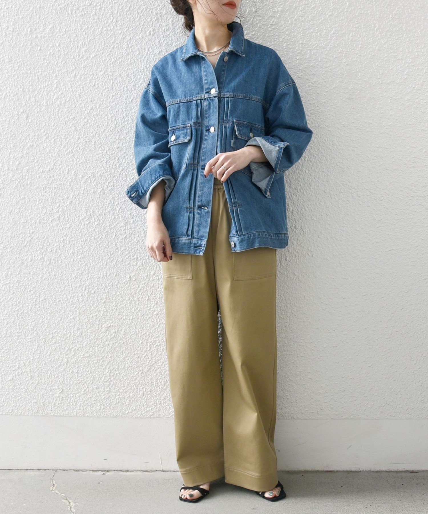 【新品タグ付】SHIPS any: デニム ワーク ジャケット SHIPS any: デニム ワーク ジャケット［SHIPS any DENIM］｜ SHIPS