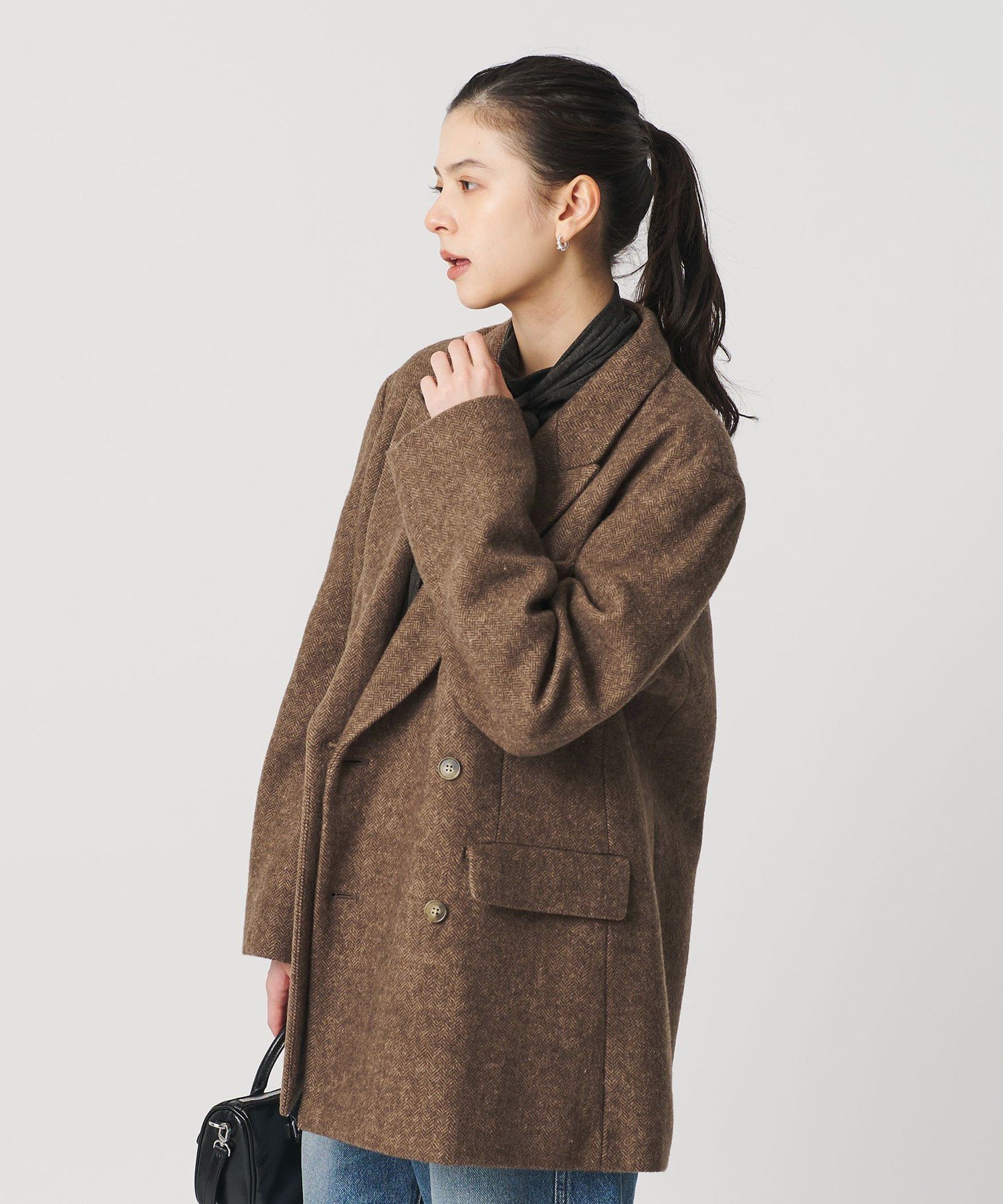 BEAUTY&YOUTH UNITED ARROWS｜毛ブレンド ヘリンボーン ジャケット