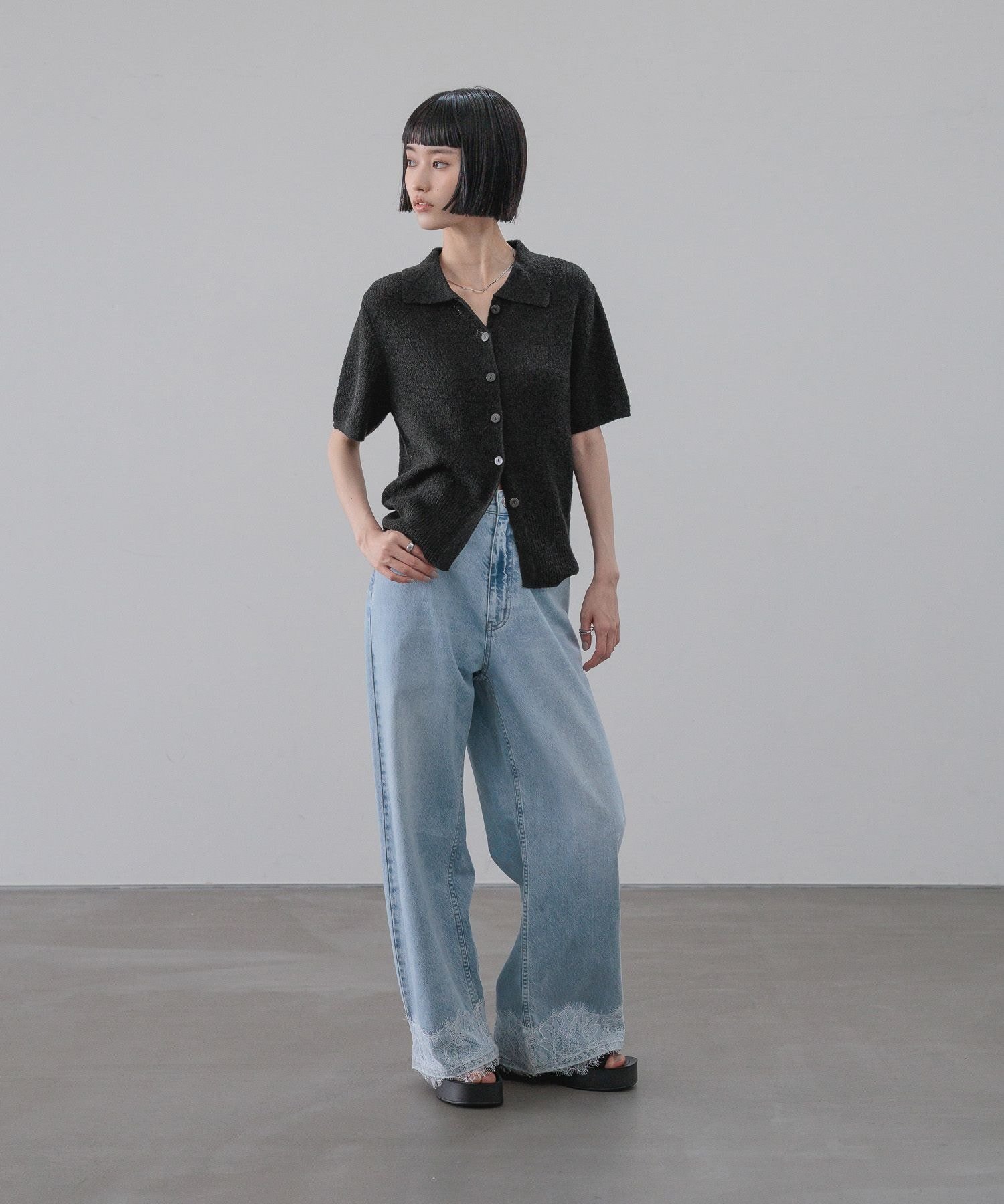 LOWRYS FARM｜レースデニム | Rakuten Fashion(楽天ファッション／旧