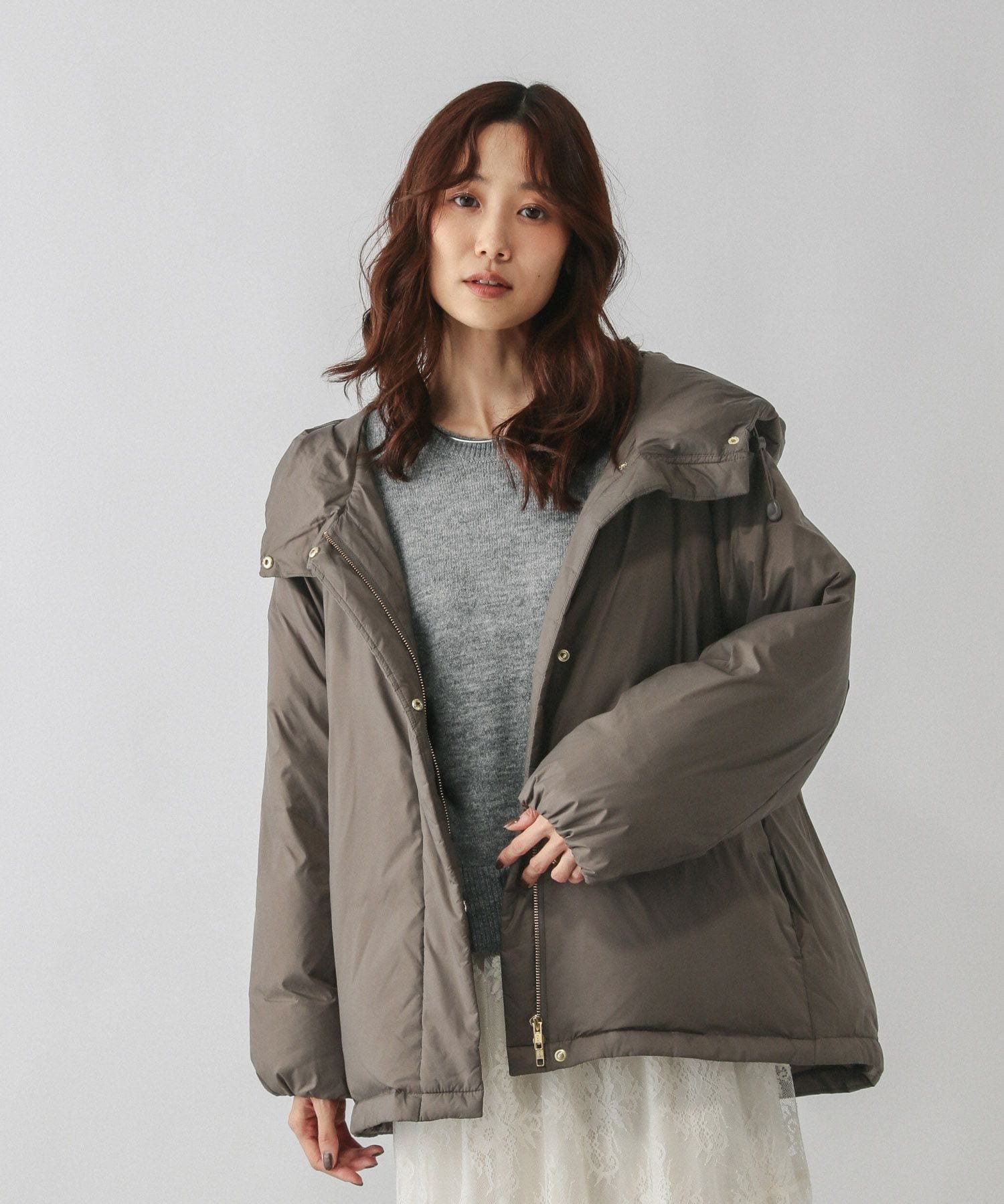 GLOBAL WORK｜エアリュクスダウンフードブルゾン/495695 | Rakuten