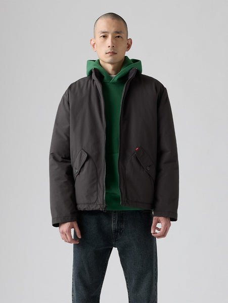 Levi's｜BRIGGS ショートパファージャケット ブラック | Rakuten