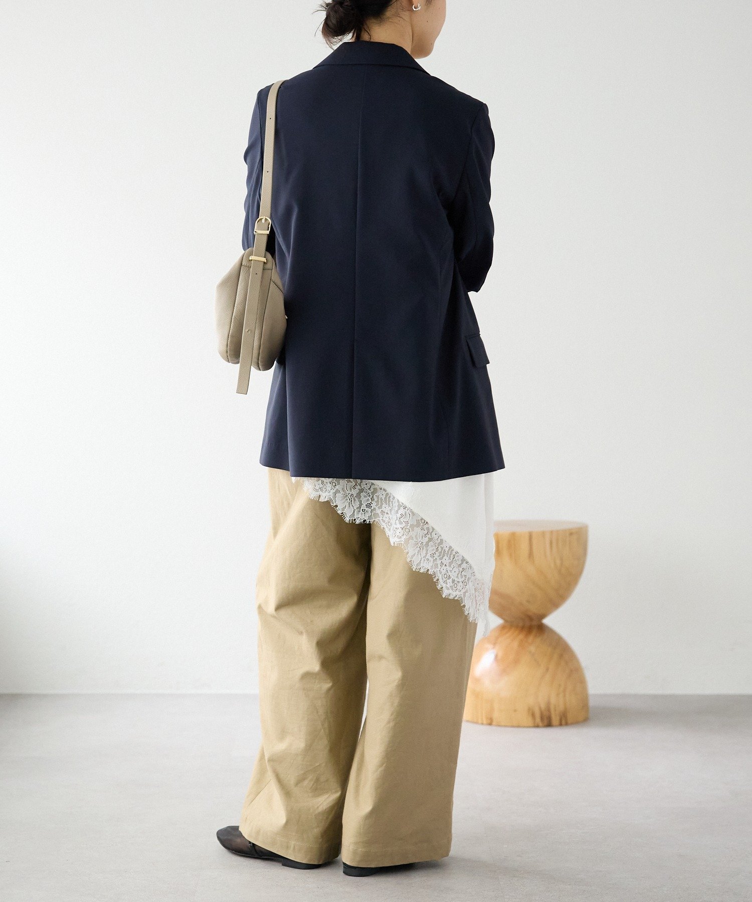 RIVE DROITE｜【オンオフ着れる】ライトピークドラペルジャケット