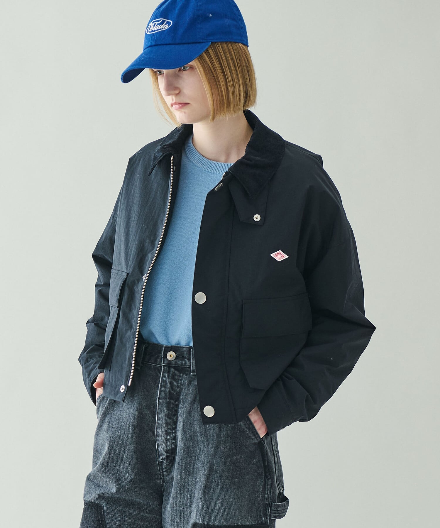 Bshop｜DANTON | 中綿ナイロン ショートジャケット WOMEN | Rakuten